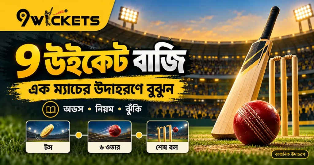 9 উইকেট বাজি